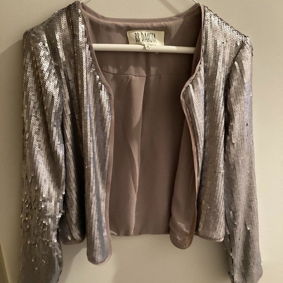 BB Dakota Sequin Jacket - Picture 1 of 3